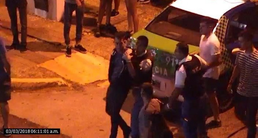 Demoran a un joven por producir desmanes y desobedecer a las autoridades 