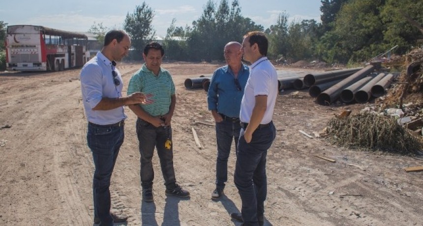 El Municipio gestiona obras para terminar con los anegamientos en La Josefa 