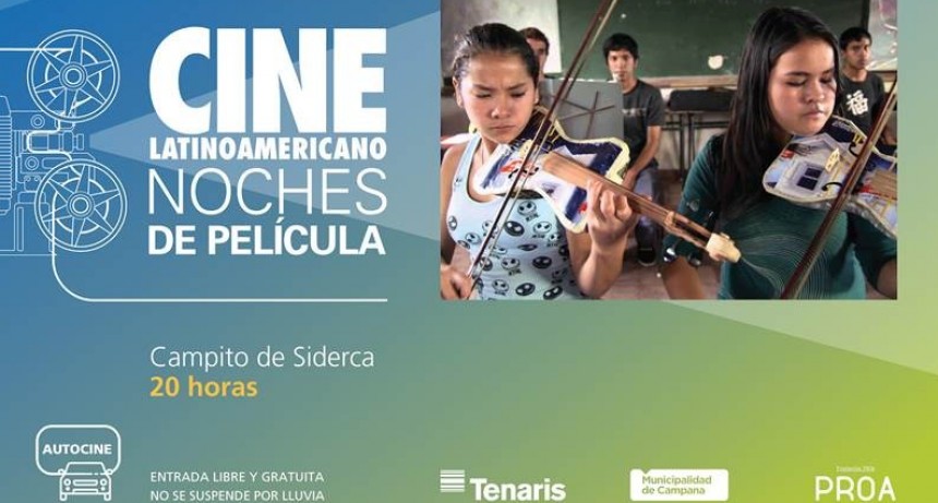 Se viene el Cine Latinoamericano al Campito de Siderca