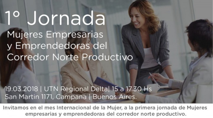 Este lunes llega la 1&ordm; jornada para mujeres empresarias y emprendedoras