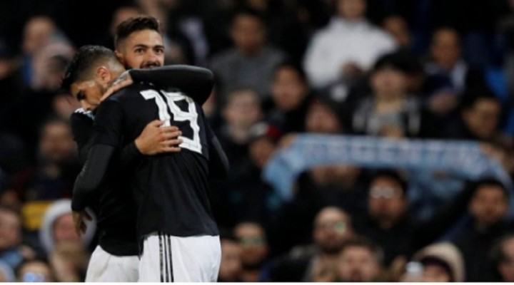 Sin Messi, Argentina venci&oacute; a Italia?&nbsp; en Manchester