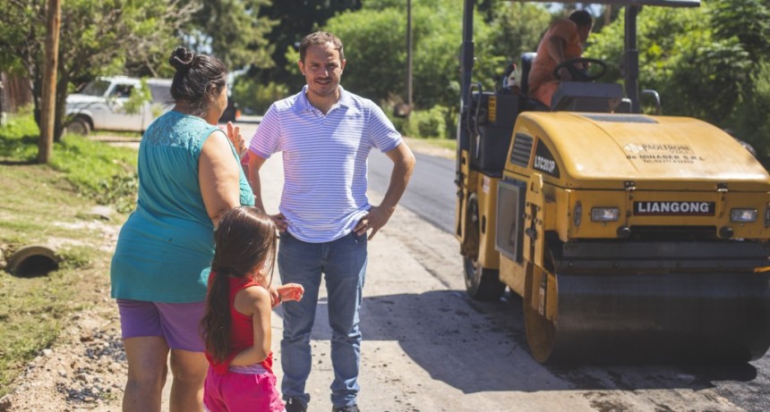 El barrio Otamendi ya cuenta con m&aacute;s de 40 cuadras pavimentadas