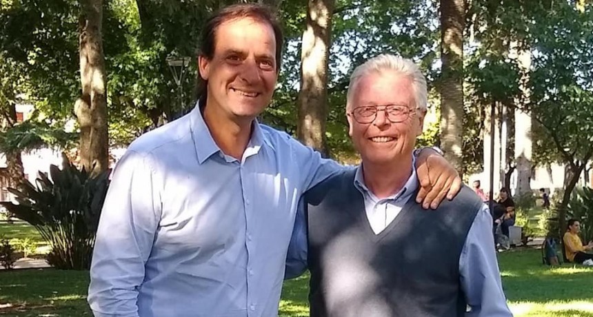 Rub&eacute;n Romano se reuni&oacute; con el Intendente de Escobar