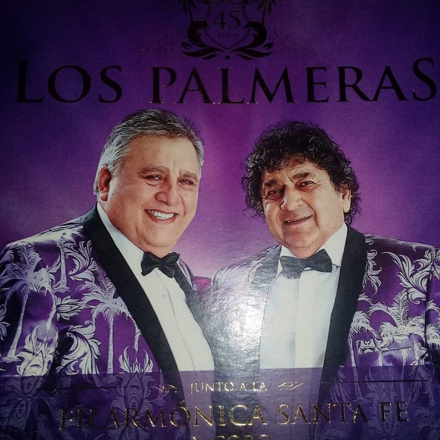 Rub&eacute;n Deicas el cantante de LOS PALMERAS en la ma&ntilde;ana de Radio City Campana FM 91.7 Mhz
