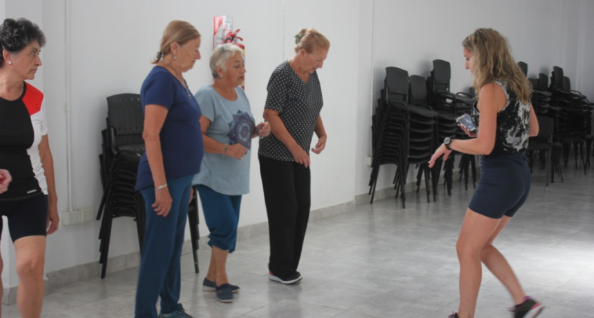 Comenzaron las actividades deportivas para adultos mayores