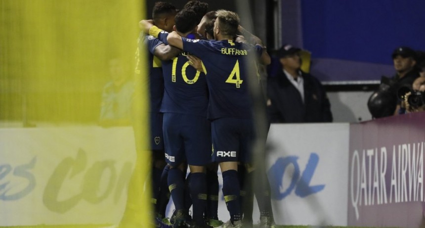 Boca Juniors logró un triunfo en su debut como local en Copa Libertadores