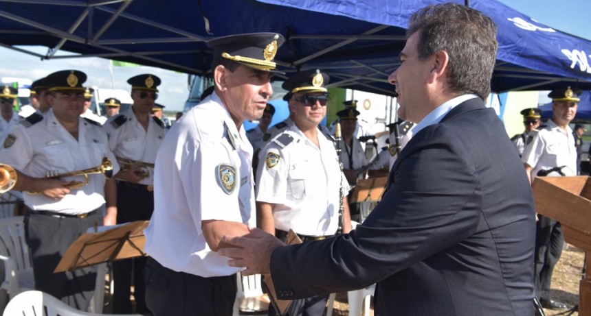Recorrida por Expoagro Ritondo: "El campo empuja al pa&iacute;s y nuestra obligaci&oacute;n es cuidarlo"  