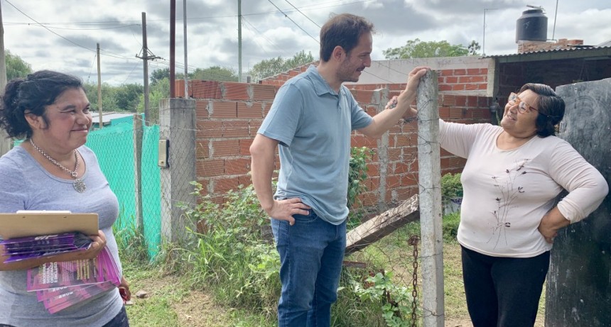 El Intendente encabez&oacute; el primer timbreo del a&ntilde;o