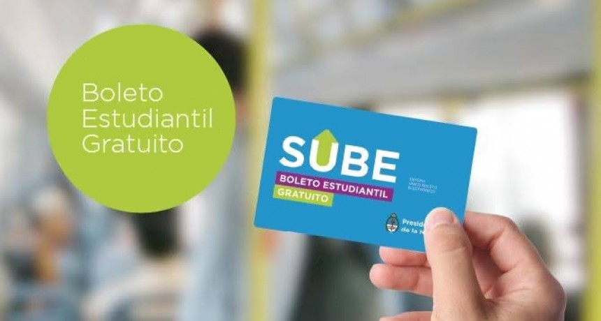 Ahora, el boleto estudiantil gratuito se tramita online