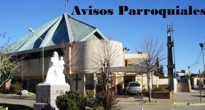 AVISOS PARROQUIALES              