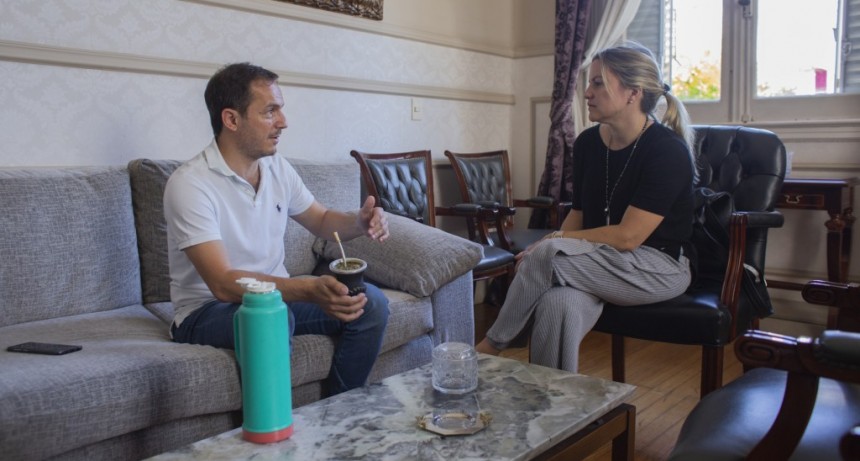Abella se reunió con la diputada Carolina PÃparo por temas de seguridad