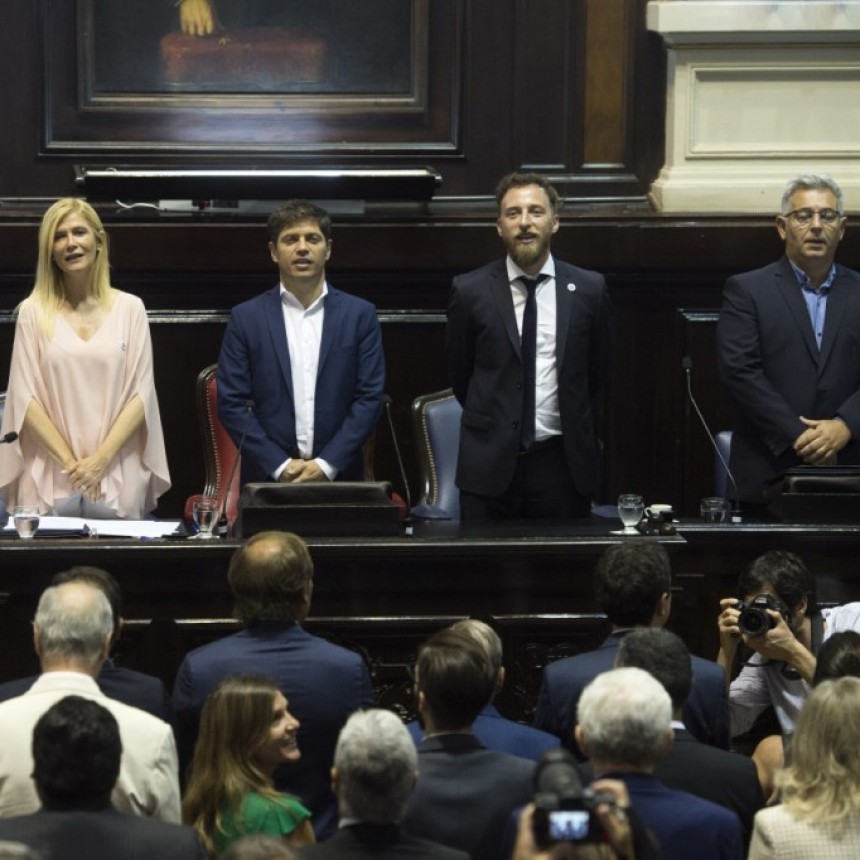 Kicillof en el inicio de las sesiones legislativas: "Vamos a reparar el estado de abandono de la Provincia"