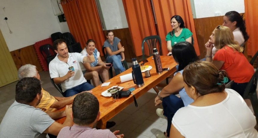 El Intendente se reuni&oacute; con vecinos del barrio Santa Luc&iacute;a