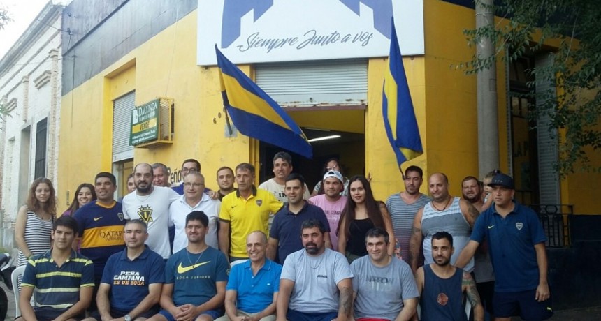 La Pe&ntilde;a Campana es de Boca" present&oacute; su nueva comisi&oacute;n directiva
