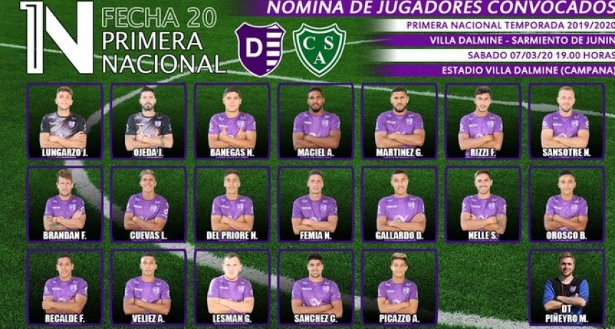 Estos son los jugadores dispuestos por el DT Mart&iacute;n Pi&ntilde;eyro para enfrentar ma&ntilde;ana sabado desde las 19 horas a Sarmiento de Junin. 
