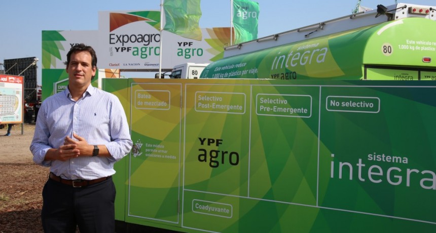 En la apertura de Expoagro 2020 edici&oacute;n YPF Agro, present&oacute; el Sistema Integra