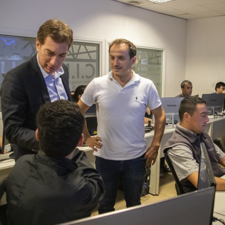 El vicejefe de Gobierno porte&ntilde;o destac&oacute; la inversi&oacute;n realizada por Campana en materia de seguridad   