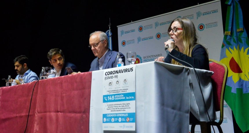 Kicillof con intendentes: Tenemos que dar el ejemplo de solidaridad y responsabilidad