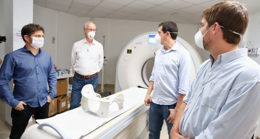 Kicillof en Mercedes: "Estamos trabajando para ampliar el sistema de salud"