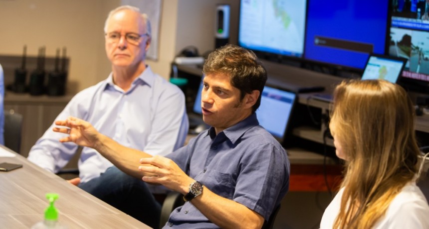 Kicillof encabez&oacute; la reuni&oacute;n del Comit&eacute; de Emergencia
