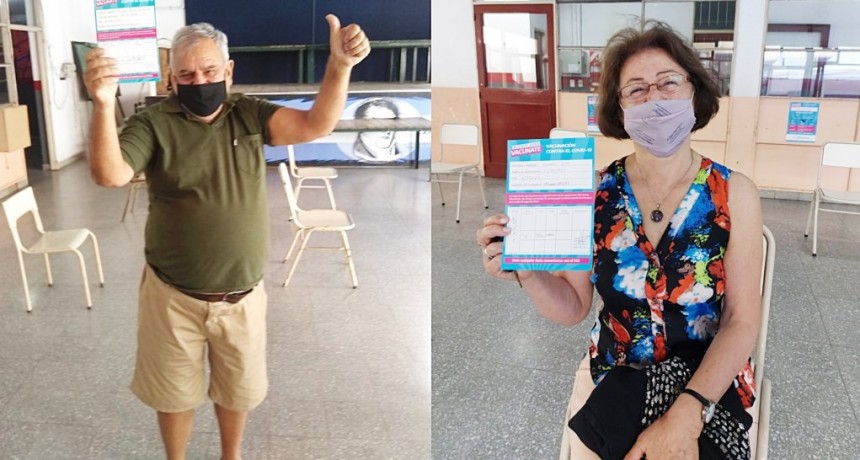 Más de 2000 vecinos se vacunaron  contra el COVID-19 en los últimos tres días
