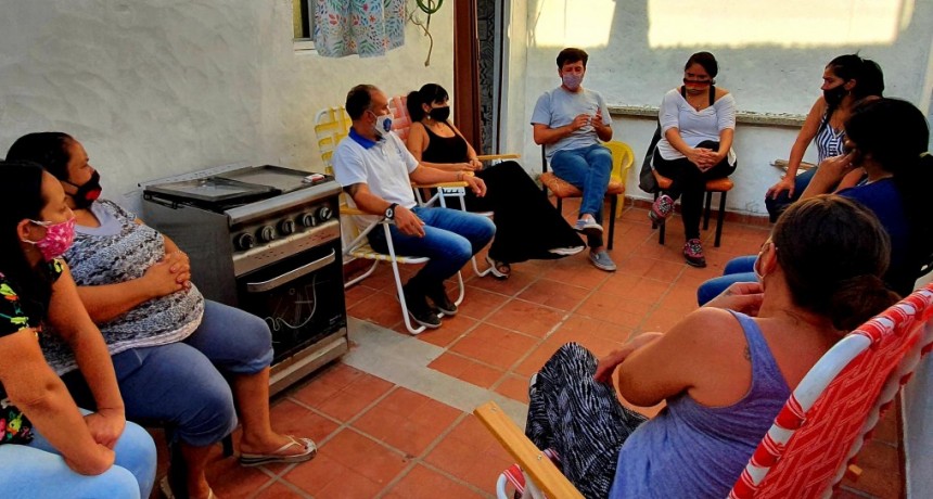 Alejo Sarna se reunió con emprendedoras de la ciudad