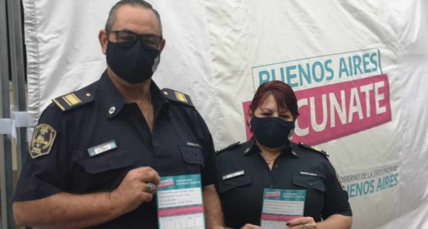 El Punto IOMA ya vacuna al personal policial