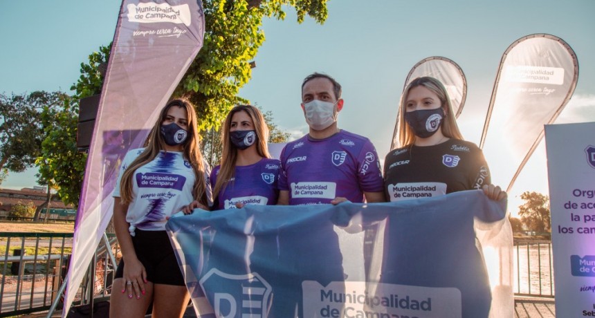 VILLA DÁLMINE Y PUERTO NUEVO PRESENTARON SU NUEVA CAMISETA EN LA NUEVA COSTANERA    