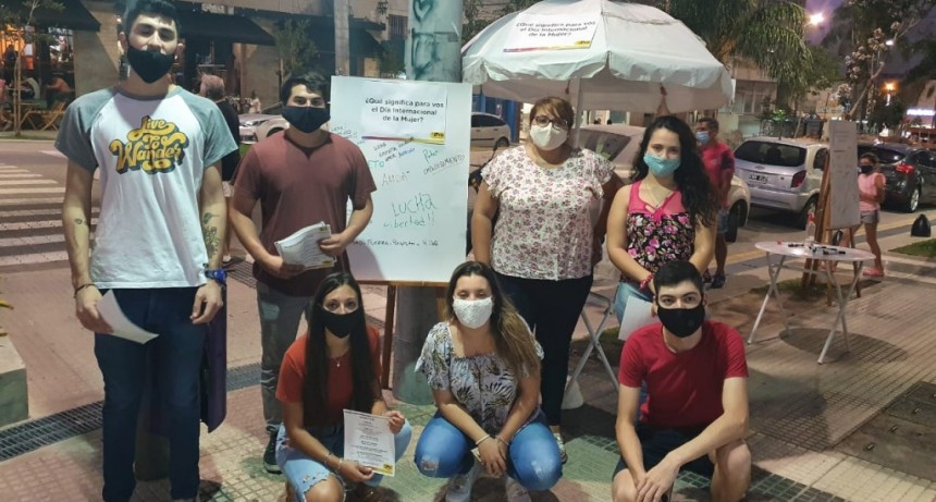 Jóvenes de Campana culminaron con las actividades por la semana del Día Internacional de la Mujer