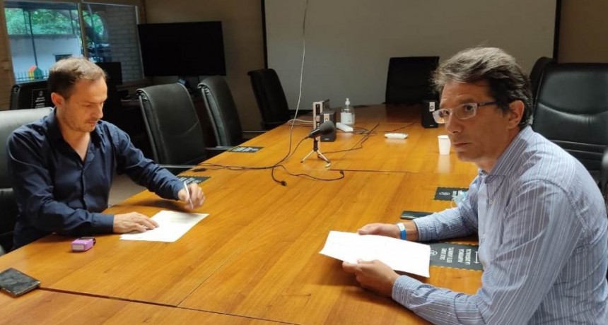 El Intendente firmó un convenio marco para trabajar articuladamente con AUSA   