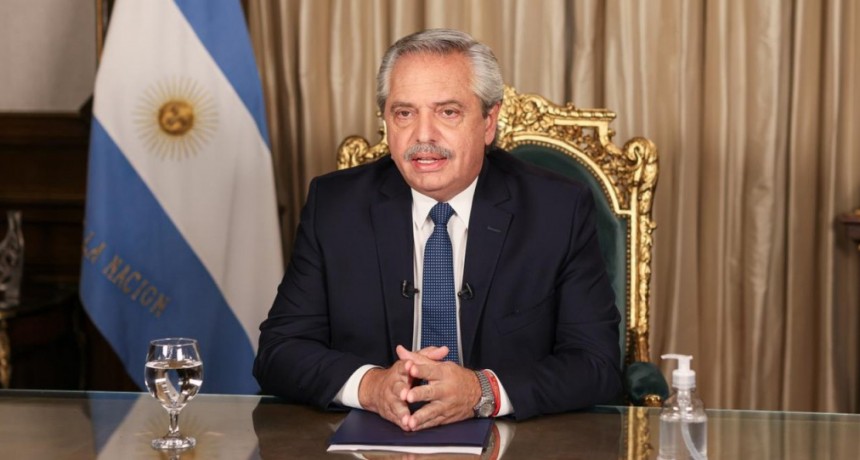 El Presidente pidió mantener los cuidados y evitar los viajes al exterior para contener un rebrote de COVID-19