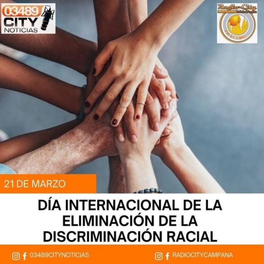 21 de marzo : DIA INTERNACIONAL DE LA ELIMINACION DE LA DISCRIMINACION RACIAL