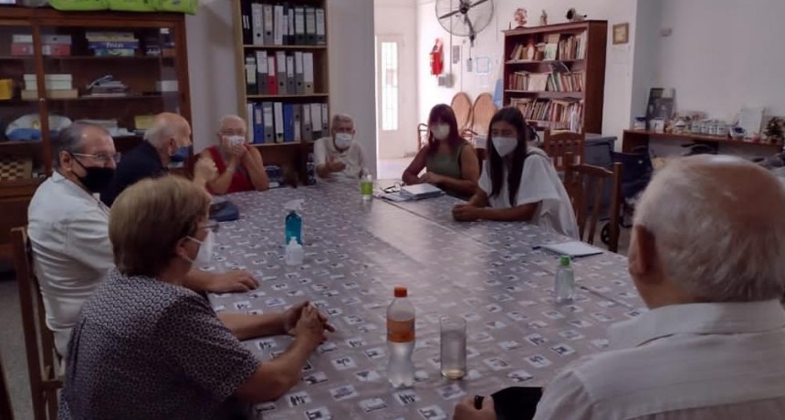 Desde la Secretaría de Desarrollo Social dialogan con centros de jubilados de la ciudad 