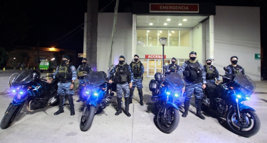 CONTINÚAN REFORZANDO LA SEGURIDAD EN HOSPITALES DE LA PROVINCIA