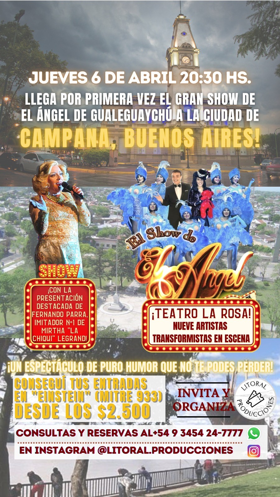 EL SHOW DE EL ANGEL LLEGA A CAMPANA
