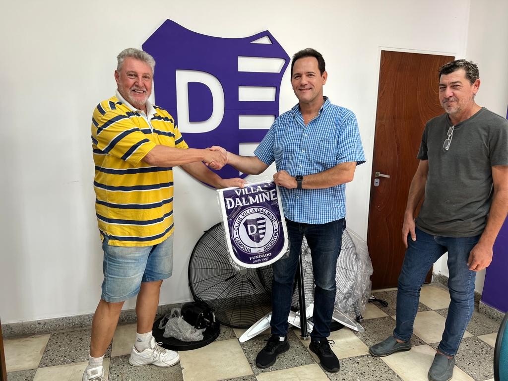 Octavio “Chiche” Lagar suma un nuevo aporte al Club Villa Dálmine