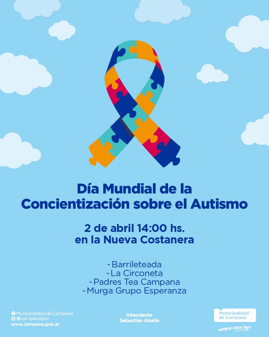 Con una barrileteada, se conmemorará el Día Mundial de Concientización sobre el Autismo