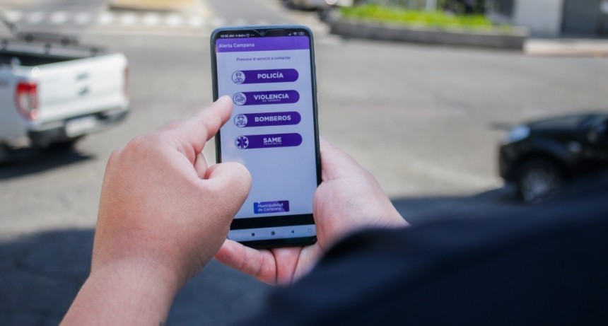   Instan a los vecinos a utilizar Alerta Campana para dar aviso ante una emergencia
