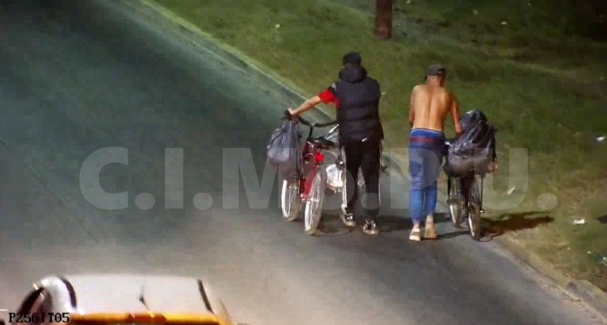 CIMoPU identificó a dos delincuentes con elementos robados