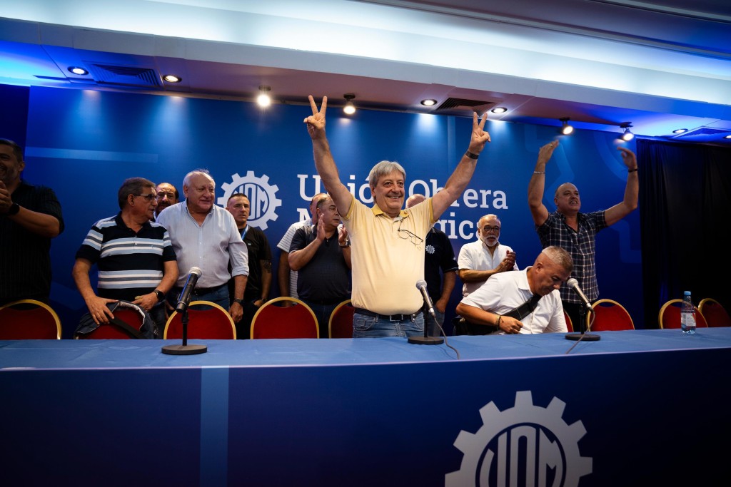 Furl&aacute;n fue reelecto con amplio respaldo y continuar&aacute; al frente de la UOM por cuatro a&ntilde;os m&aacute;s