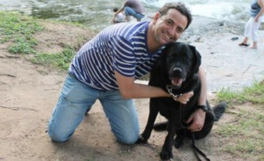 MAXIMILIANO MARC Y SU PERRO &ldquo;BANDI&rdquo; VISITARON CAMPANA INVITADOS POR ROTARY CLUB CAMPANA