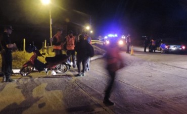  Se realiz&oacute; operativo policial en el ingreso al barrio Los Pioneros