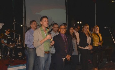 Organizado por la Iglesia Evangélica, el “Patio de las Américas” fue sede del “Encuentro Unidos por la Fe”