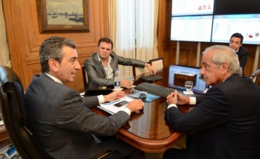 D&rsquo;Onofrio se reuni&oacute; con Florencio Randazzo