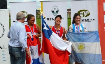 Remo Mar&iacute;a Kury sali&oacute; Subcampeona en el Campeonato Sudamericano