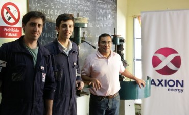 M&aacute;quinas de AXION energy para el Centro de Formaci&oacute;n Profesional N&deg;401