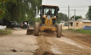 Realizan trabajos de mantenimiento integral en Los Nogales 
