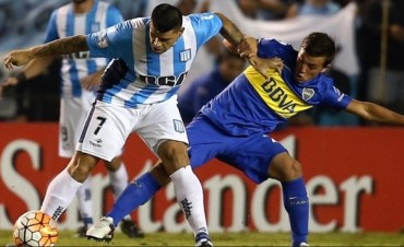 Boca Juniors le gan&oacute; a Racing Club por 1 a 0