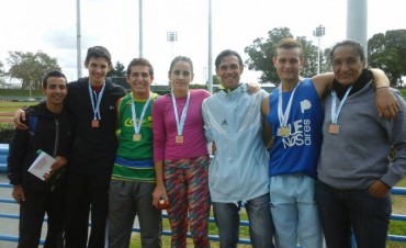 Atletas del C.C.C consiguieron numerosos podios en el Torneo Provincial de Mayores 