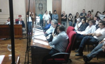 Banca Abierta de la primera sesi&oacute;n ordinaria del H.C.D
